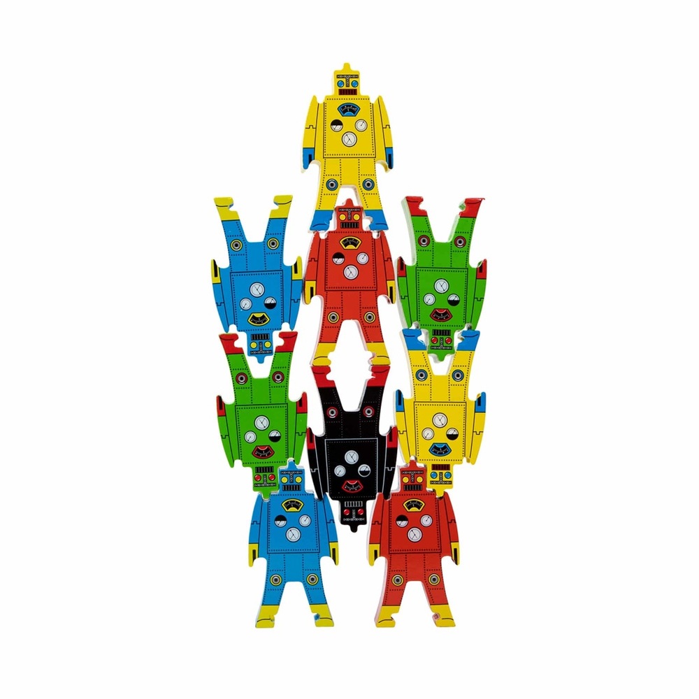 Colorful Robot Stacking Toy Set by Schylling